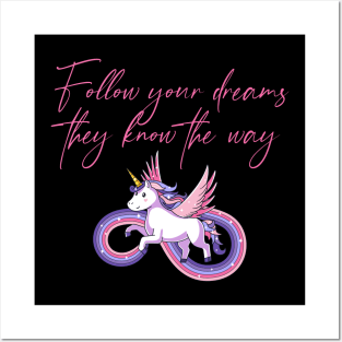 Follow Your Dreams Posters and Art